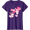 image:imageMy Melody and Kuromi Valentines Day Hearts Tee Shirt TShirtPurple