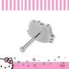image:imageNose Rings 20g Stainless Steel Kawaii Cute 316L Straight Bone Nose Stud Officially Licensed SanrioHello Kitty