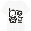 image:imagePochacco Skeleton Halloween Tee Shirt TShirtWhite