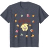 image:imagePompompurin I Love You So Mush Fall Mushroom TShirtHeather Blue