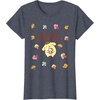 image:imagePompompurin I Love You So Mush Fall Mushroom TShirtHeather Blue