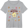 image:imagePompompurin I Love You So Mush Fall Mushroom TShirtHeather Grey