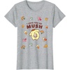 image:imagePompompurin I Love You So Mush Fall Mushroom TShirtHeather Grey