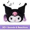 image:imagePurse Pets Sanrio Hello Kitty and Friends Hello Kitty Interactive Pet Toy amp Crossbody Kawaii Purse Over 30 Sounds amp Reactions Girls amp Tween GiftsBlack
