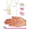 image:imageSALLY ROSE Hello Kitty Charm Necklace for Women Official License 163 Gold Plated Fashion Necklace with 4 Hello Kitty Charms