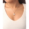 image:imageSALLY ROSE Hello Kitty Christmas Necklace Official License 162 18k Gold FlashPlated and Enamel Pendant Necklace with Crystal Accent