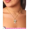image:imageSALLY ROSE Hello Kitty Enamel and Pave Crystal Pendant Necklace Official License Gold or Silver Tone 163 Hello Kitty Necklace Sanrio GiftsPink
