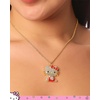 image:imageSALLY ROSE Hello Kitty Enamel and Pave Crystal Pendant Necklace Official License Gold or Silver Tone 163 Hello Kitty Necklace Sanrio GiftsRed