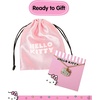 image:imageSALLY ROSE Hello Kitty Necklace for Women with Pave Crystals 163 Gold Plated and Enamel Sanrio Pendant Necklace Official License