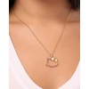 image:imageSALLY ROSE Hello Kitty Pink Crystal Necklace for Women Official License 18 18k Gold FlashPlated Hello Kitty Pendant Necklace