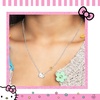 image:imageSALLY ROSE Sanrio Hello Kitty Birthstone Necklace 18  Silver Plated Hello Kitty Necklace with Birthstone Officially LicensedNovember  Citrine Orange Brown