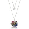 image:imageSALLY ROSE Sanrio Hello Kitty Womens Necklace 18  Silver Plated Hello Kitty Necklace with Rainbow Crystal Pendant Officially Licensed