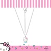 image:imageSanrio Hello Kitty Pendant Necklace 18  Silver Plated Brass and Enamel Hello Kitty Necklace Officially Licensed