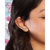 image:imageSanrio Hello Kitty Stud Earrings for Women Official License 2Pair Pack Silver FlashPlated and Crystal Hello Kitty EarringsYellow Pineapple