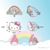 image:imageSanrio Hello Kitty and Friends Clip On Earrings 3Pack Official License  Rainbow My Melody and Hello Kitty Earrings