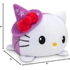 image:imageTeeTurtle Reversible Sanrio Aggretsuko Plushie 4Inch TwoSided Flip Plush Toy with Embroidered Details  Cute Mini Collectible Plush for Kids Teens and AdultsWitch  Bat Hello Kitty
