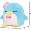 image:imageTeeTurtle Reversible Sanrio Aggretsuko Plushie 4Inch TwoSided Flip Plush Toy with Embroidered Details  Cute Mini Collectible Plush for Kids Teens and AdultsTuxedo Sam