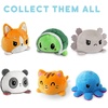 image:imageTeeTurtle Reversible Sanrio Aggretsuko Plushie 4Inch TwoSided Flip Plush Toy with Embroidered Details  Cute Mini Collectible Plush for Kids Teens and AdultsMummy  Monster Hello Kitty
