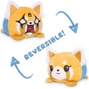 image:imageTeeTurtle Reversible Sanrio Aggretsuko Plushie 4Inch TwoSided Flip Plush Toy with Embroidered Details  Cute Mini Collectible Plush for Kids Teens and AdultsAggretsuko
