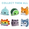 image:imageTeeTurtle Reversible Sanrio Aggretsuko Plushie 4Inch TwoSided Flip Plush Toy with Embroidered Details  Cute Mini Collectible Plush for Kids Teens and AdultsCinnamoroll