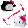 image:imageTeeTurtle Reversible Sanrio Tuxedo Sam Plushie 4Inch TwoSided Flip Plush Toy with Embroidered Details  Cute Mini Collectible Plush for Kids Teens and AdultsWitch  Bat Hello Kitty