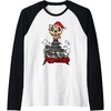image:imageAggretsuko Metal Christmas Tree Raglan Baseball TeeBlackWhite