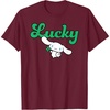 image:imageCinnamoroll Lucky Clover St Patty Day St Patricks Day TShirtBurgundy