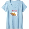 image:imageGudetama Be Mine Sausage amp Eggs Valentines VNeck TShirtBaby Blue