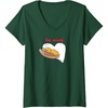 image:imageGudetama Be Mine Sausage amp Eggs Valentines VNeck TShirtDark Green