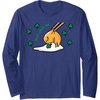 image:imageGudetama Dont Pinch Me Saint Patricks Day Long Sleeve TShirtNavy Blue