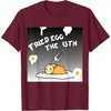 image:imageGudetama Fried Egg The 13th Halloween Tee Shirt TShirtBurgundy