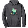 image:imageHello Kitty Adhorrorable Pullover HoodieDark Heather Grey