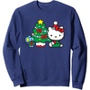 image:imageHello Kitty Christmas Tree Sweater SweatshirtNavy Blue