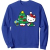 image:imageHello Kitty Christmas Tree Sweater SweatshirtRoyal Blue