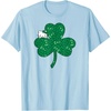 image:imageHello Kitty Clover amp Bows Saint Patricks Day TShirtBaby Blue