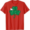 image:imageHello Kitty Clover amp Bows Saint Patricks Day TShirtRed