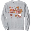 image:imageHello Kitty Falling for You Autumn Leaves SweatshirtHeather Grey