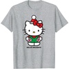 image:imageHello Kitty Hello Holidays Christmas Tee Shirt TShirtHeather Grey