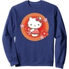 image:imageHello Kitty Lunar New Year Flowers SweatshirtNavy Blue