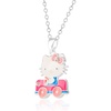 image:imageHello Kitty Sanrio Car Necklace for Women 162 Silver Flash Plated Pendant Necklace Official License