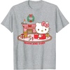 image:imageHello Kitty Warm and Cozy Christmas TShirtHeather Grey
