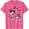 image:imageMy Melody and Kuromi Halloween Tee Shirt TShirtPink Heather
