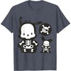 image:imagePochacco Skeleton Halloween Tee Shirt TShirtHeather Blue