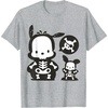 image:imagePochacco Skeleton Halloween Tee Shirt TShirtHeather Grey