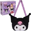 image:imagePurse Pets Sanrio Hello Kitty and Friends Hello Kitty Interactive Pet Toy amp Crossbody Kawaii Purse Over 30 Sounds amp Reactions Girls amp Tween GiftsBlack