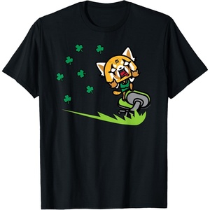 image:imageAggretsuko ShamROCK Saint Patricks Day TShirtBlack