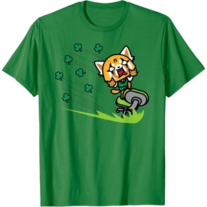 image:imageAggretsuko ShamROCK Saint Patricks Day TShirtKelly Green