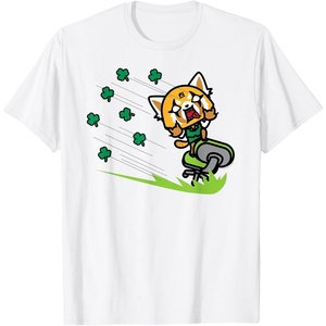 image:imageAggretsuko ShamROCK Saint Patricks Day TShirtWhite