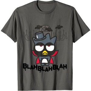image:imageBadtz  Maru Halloween Vampire Tee Shirt TShirtAsphalt Grey