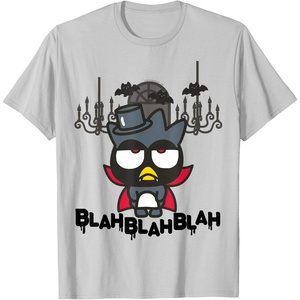image:imageBadtz  Maru Halloween Vampire Tee Shirt TShirtSilver Grey